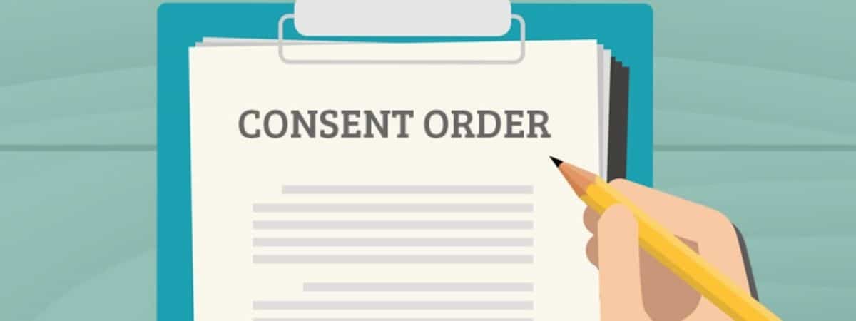 Consent order